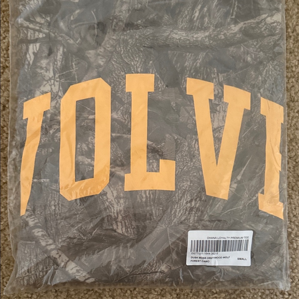 Gray and Yellow Graphic Tee